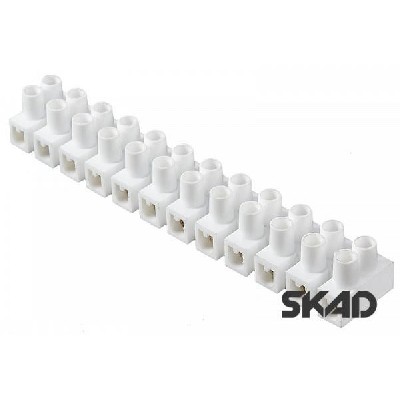 Клеммные колодки тип Н 2,5-4 мм / 3А белая АсКо A0130040007