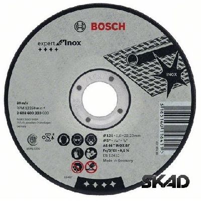   INOX 125X2  Bosch 2608600094