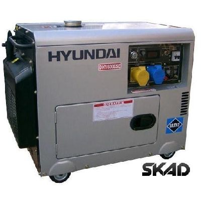 Дизельный генератор HYUNDAI DHY 6000 SE