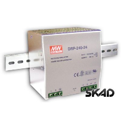   AC-DC 24V  DIN- Mean Well DRP-240-24