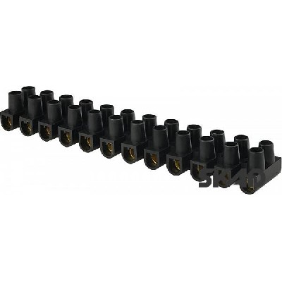 Клеммные колодки 12 мм / 15А черная АсКо A0130040026
