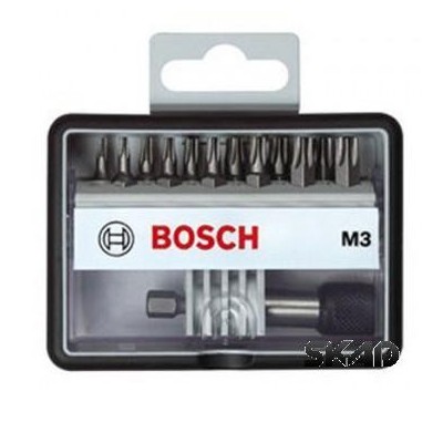 Набор бит Robust Line Bosch 12 БИТ XH+ДЕРЖАТЕЛЬ. TORX 25ММ. RL