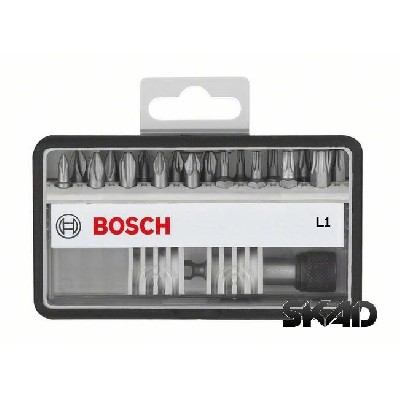 Набор бит Robust Line Bosch 18 БИТ XH+ДЕРЖАТЕЛЬ. PH/PZ/T 25ММ. RL