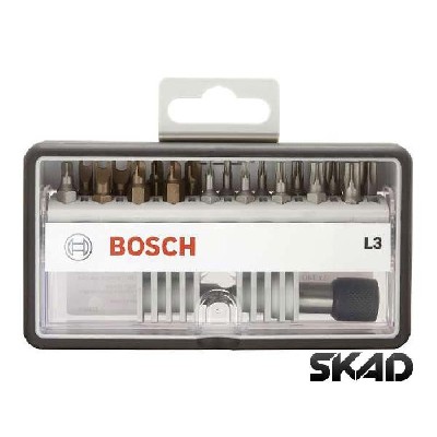 Набор бит Robust Line Bosch 18 БИТ XH+ДЕРЖАТЕЛЬ. TH/TW/SP/R 25ММ. RL