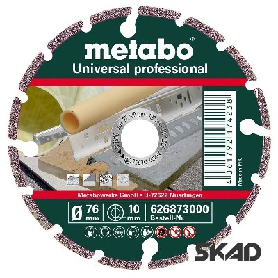    76x10,0, UP,  professional Metabo 626873000