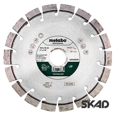    150x22,23, UP,  professional Metabo 628560000