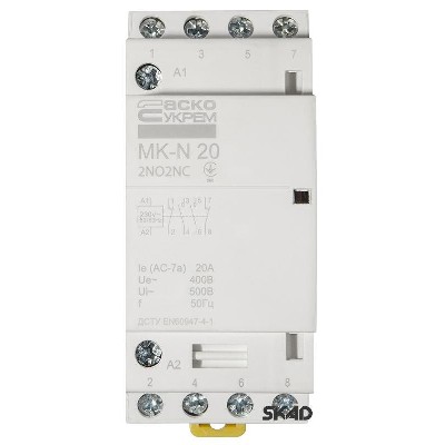   MK-N 4P 20A 2NO2NC