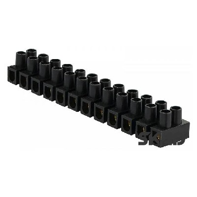 Клеммные колодки 4 мм / 3А черная АсКо A0130040021