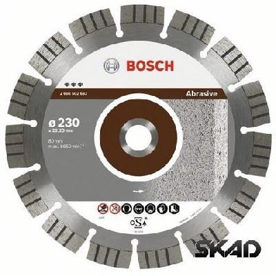   Best for Abrasive 125-22,23 Bosch 2608602680