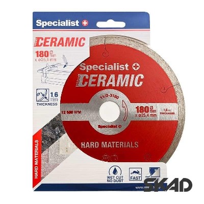      CERAMIC 180x25,4/8x1,8 Specialist+ 11/2-3180