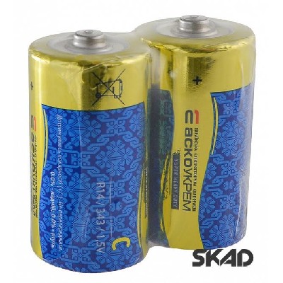 Батарейка солевая С АсКо Аско.R14.SP2