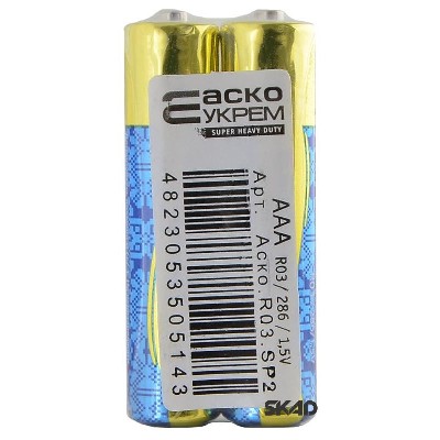 Батарейка солевая AАА АсКо Аско.R03.SP2
