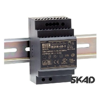   AC-DC 12V  DIN- Mean Well HDR-30-12